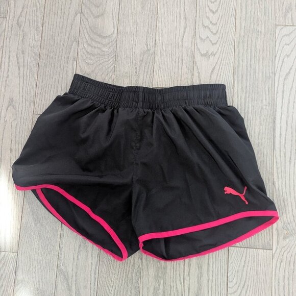 Women's Puma Black Running Shorts - size Small like new - Picture 3 of 7
